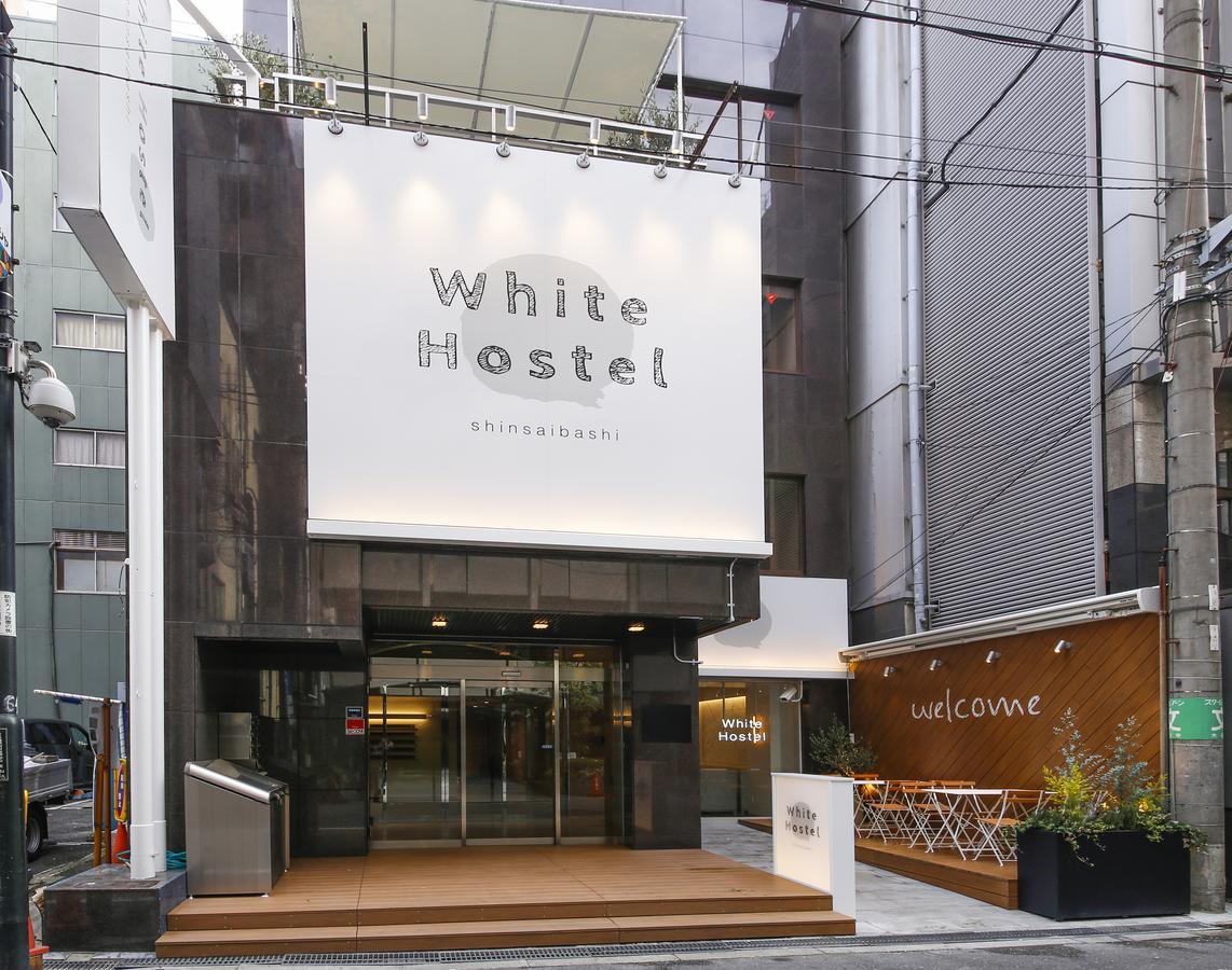 White Hostel Shinsaibashi Oszaka Kültér fotó